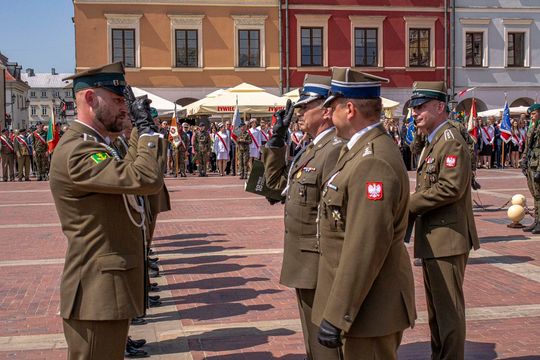 Zamość w rocznicę uchwalenia Konstytucji 3 maja - galeria zdjęć
