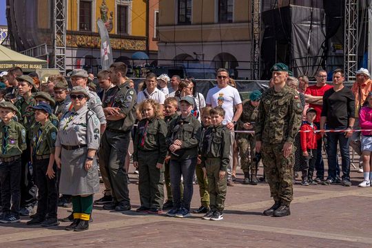 Zamość w rocznicę uchwalenia Konstytucji 3 maja - galeria zdjęć