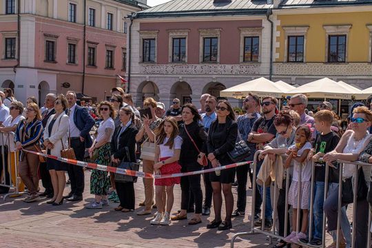 Zamość w rocznicę uchwalenia Konstytucji 3 maja - galeria zdjęć