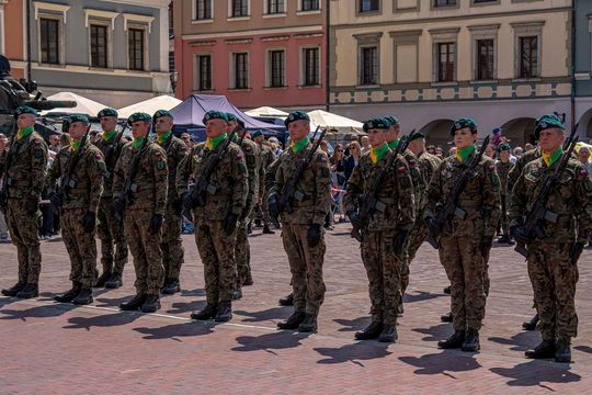 Zamość w rocznicę uchwalenia Konstytucji 3 maja - galeria zdjęć