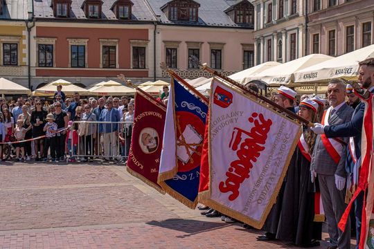 Zamość w rocznicę uchwalenia Konstytucji 3 maja - galeria zdjęć