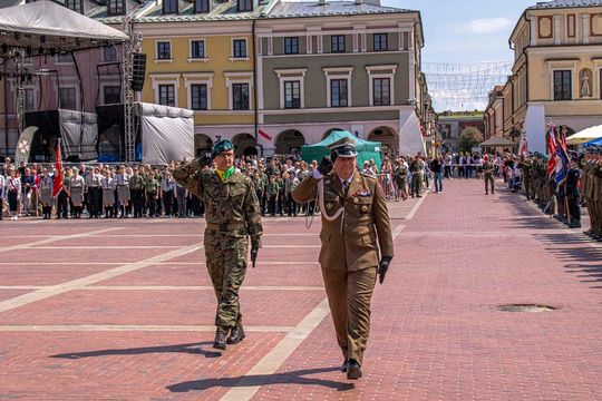 Zamość w rocznicę uchwalenia Konstytucji 3 maja - galeria zdjęć