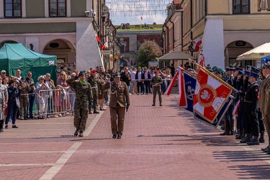 Zamość w rocznicę uchwalenia Konstytucji 3 maja - galeria zdjęć