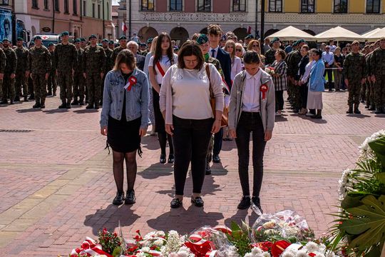 Zamość w rocznicę uchwalenia Konstytucji 3 maja - galeria zdjęć