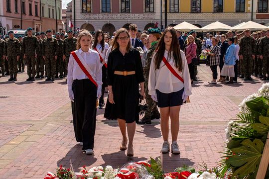 Zamość w rocznicę uchwalenia Konstytucji 3 maja - galeria zdjęć