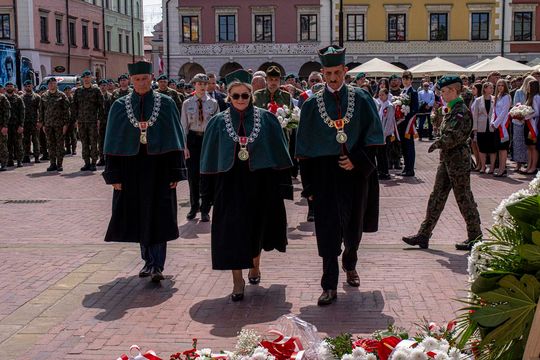 Zamość w rocznicę uchwalenia Konstytucji 3 maja - galeria zdjęć
