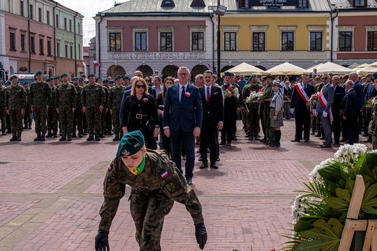 Zamość w rocznicę uchwalenia Konstytucji 3 maja - galeria zdjęć