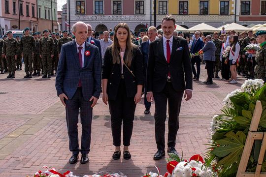 Zamość w rocznicę uchwalenia Konstytucji 3 maja - galeria zdjęć