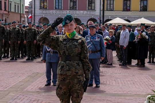 Zamość w rocznicę uchwalenia Konstytucji 3 maja - galeria zdjęć