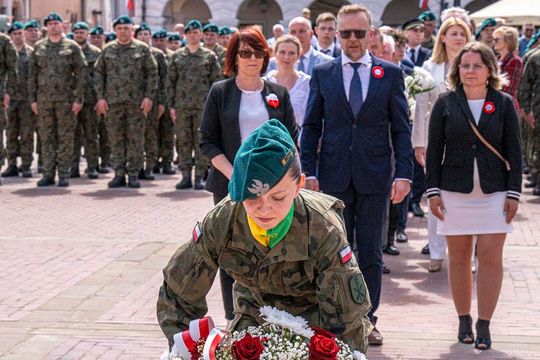 Zamość w rocznicę uchwalenia Konstytucji 3 maja - galeria zdjęć