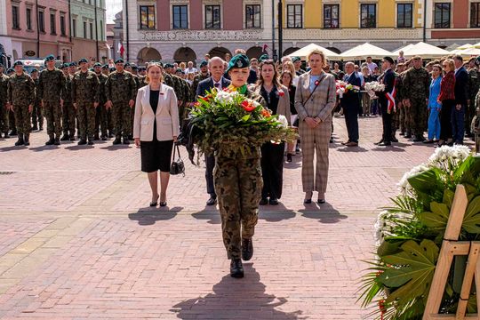 Zamość w rocznicę uchwalenia Konstytucji 3 maja - galeria zdjęć