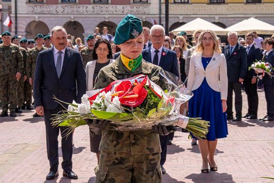 Zamość w rocznicę uchwalenia Konstytucji 3 maja - galeria zdjęć