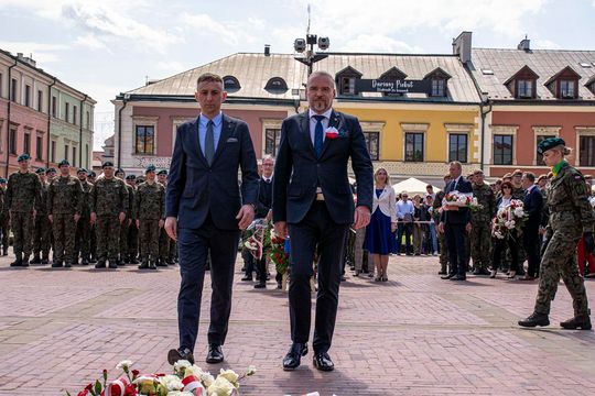 Zamość w rocznicę uchwalenia Konstytucji 3 maja - galeria zdjęć