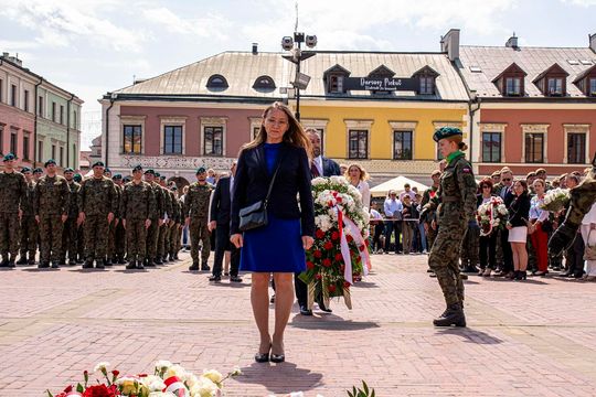 Zamość w rocznicę uchwalenia Konstytucji 3 maja - galeria zdjęć
