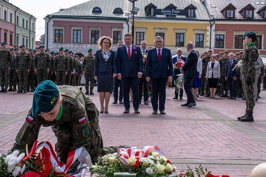 Zamość w rocznicę uchwalenia Konstytucji 3 maja - galeria zdjęć