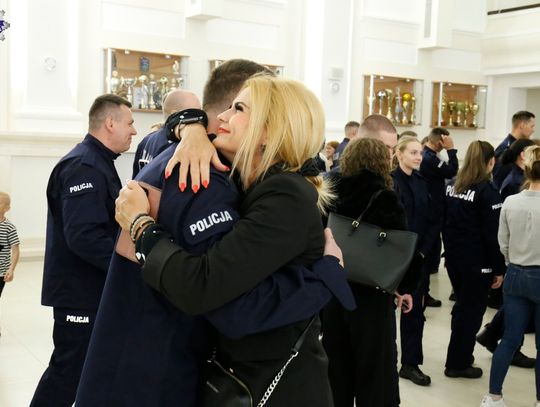 Tomaszów Lub./Zamość: 43 nowych policjantów w Lubelskiej Policji [ZDJĘCIA]