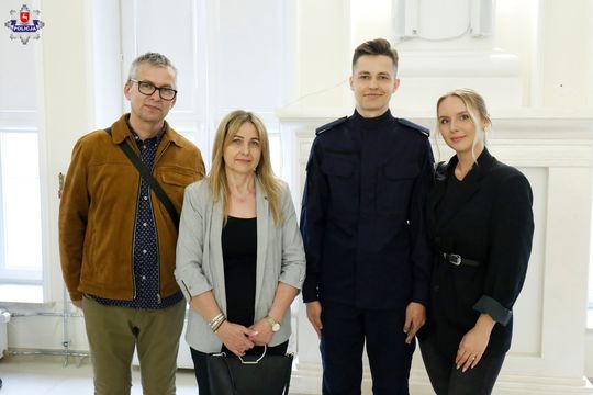 Tomaszów Lub./Zamość: 43 nowych policjantów w Lubelskiej Policji [ZDJĘCIA]