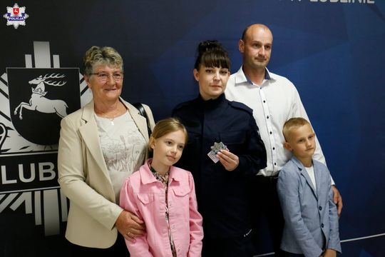 Tomaszów Lub./Zamość: 43 nowych policjantów w Lubelskiej Policji [ZDJĘCIA]