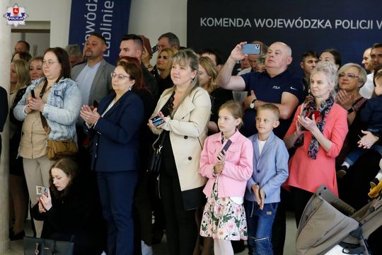 Tomaszów Lub./Zamość: 43 nowych policjantów w Lubelskiej Policji [ZDJĘCIA]