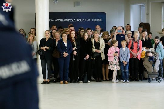 Tomaszów Lub./Zamość: 43 nowych policjantów w Lubelskiej Policji [ZDJĘCIA]