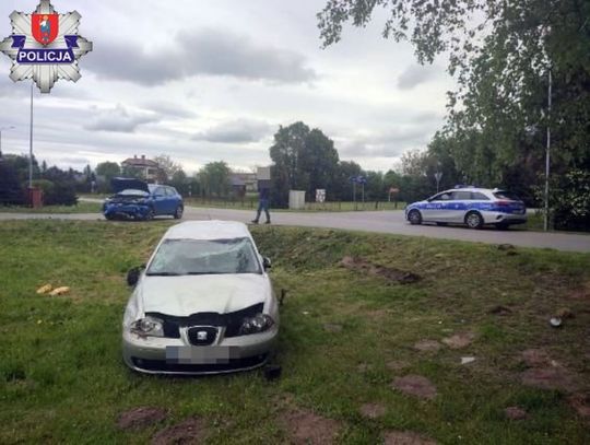 Kolizja w Siedliskach [ZDJĘCIA]