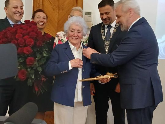 Janina Gąsiorowska Honorowym Obywatelem Miasta Zamość [ZDJĘCIA]