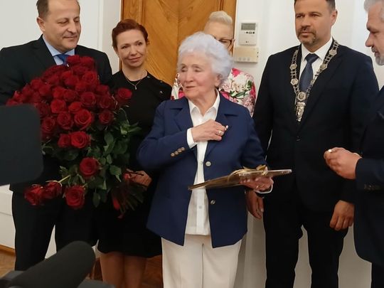 Janina Gąsiorowska Honorowym Obywatelem Miasta Zamość [ZDJĘCIA]
