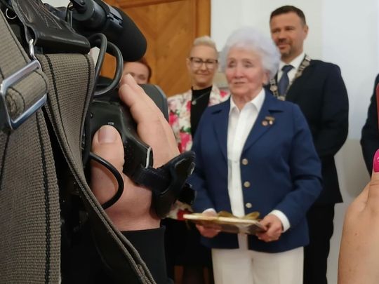 Janina Gąsiorowska Honorowym Obywatelem Miasta Zamość [ZDJĘCIA]