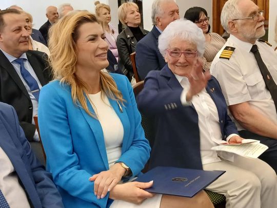 Janina Gąsiorowska Honorowym Obywatelem Miasta Zamość [ZDJĘCIA]