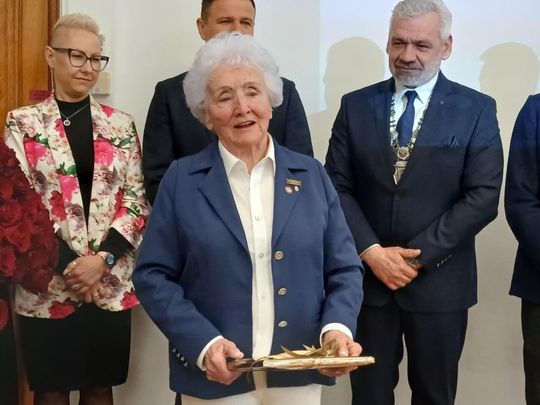 Janina Gąsiorowska Honorowym Obywatelem Miasta Zamość [ZDJĘCIA]