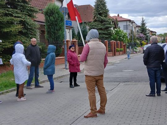 Zamość: Protest mieszkańców ul. Św. Brata Alberta [ZDJĘCIA]