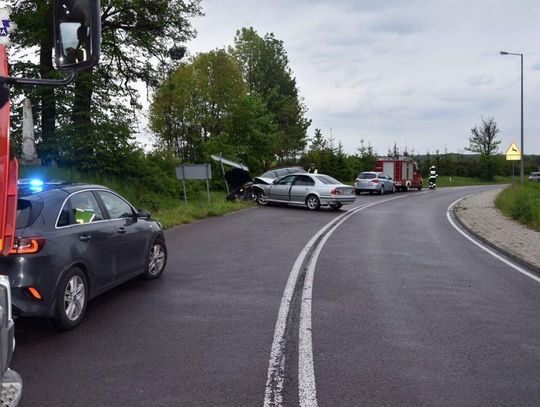 Gm. Zamość: Czołówka bmw z volkswagenem