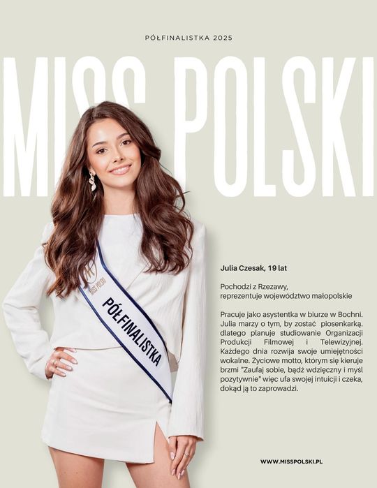 Miss Polski 2025. Edyta z Biłgoraja może przejść do finału! Oto kandydatki - galeria zdjęć