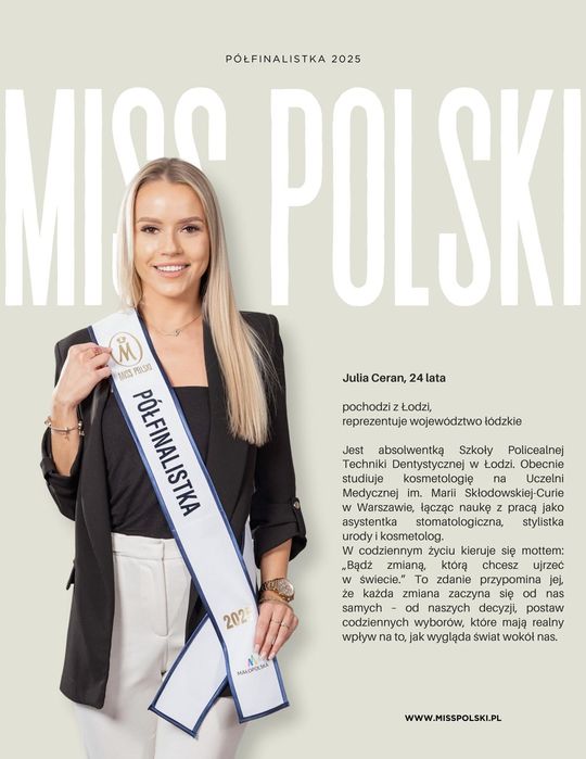 Miss Polski 2025. Edyta z Biłgoraja może przejść do finału! Oto kandydatki - galeria zdjęć