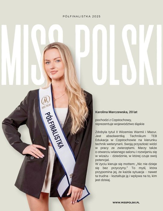 Miss Polski 2025. Edyta z Biłgoraja może przejść do finału! Oto kandydatki - galeria zdjęć