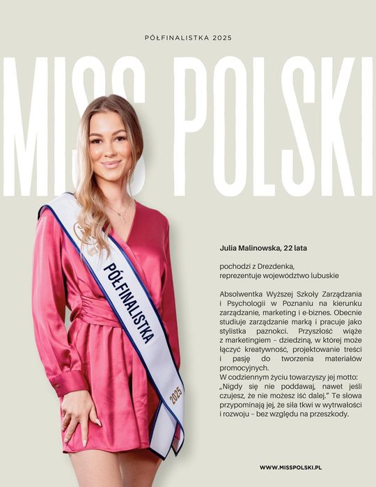 Miss Polski 2025. Edyta z Biłgoraja może przejść do finału! Oto kandydatki - galeria zdjęć