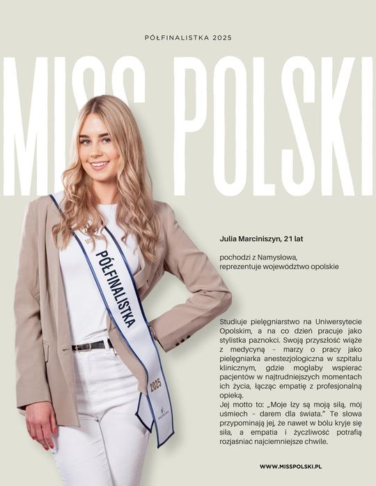 Miss Polski 2025. Edyta z Biłgoraja może przejść do finału! Oto kandydatki - galeria zdjęć
