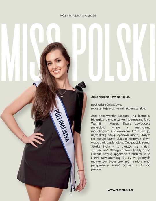 Miss Polski 2025. Edyta z Biłgoraja może przejść do finału! Oto kandydatki - galeria zdjęć
