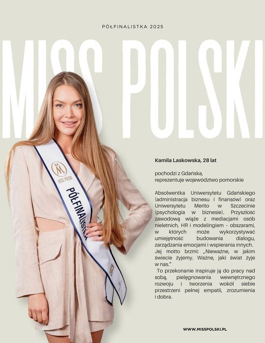 Miss Polski 2025. Edyta z Biłgoraja może przejść do finału! Oto kandydatki - galeria zdjęć
