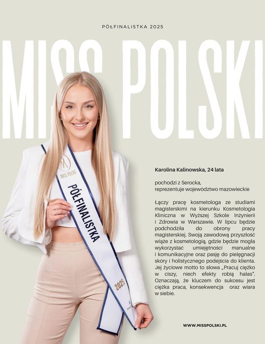 Miss Polski 2025. Edyta z Biłgoraja może przejść do finału! Oto kandydatki - galeria zdjęć