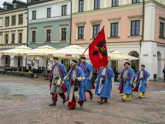 Szturm Twierdzy Zamość 2025. Tak werbowano do oddziałów na Rynku Wielkim [ZDJĘCIA]