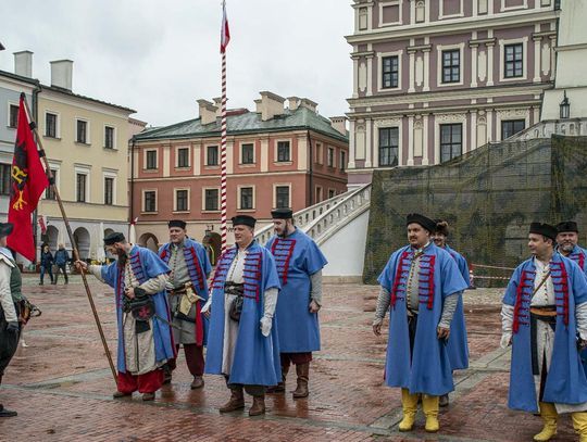 Szturm Twierdzy Zamość 2025. Tak werbowano do oddziałów na Rynku Wielkim [ZDJĘCIA]