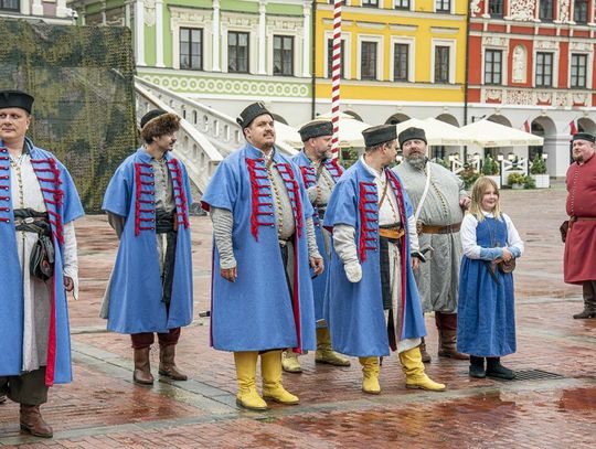 Szturm Twierdzy Zamość 2025. Tak werbowano do oddziałów na Rynku Wielkim [ZDJĘCIA]