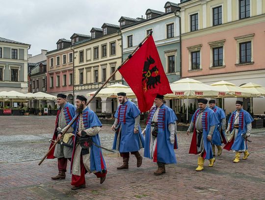 Szturm Twierdzy Zamość 2025. Tak werbowano do oddziałów na Rynku Wielkim [ZDJĘCIA]