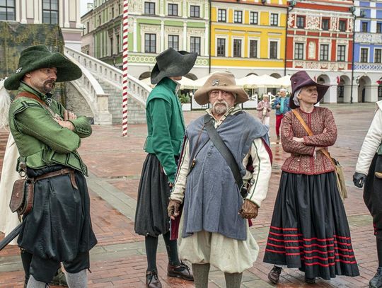 Szturm Twierdzy Zamość 2025. Tak werbowano do oddziałów na Rynku Wielkim [ZDJĘCIA]