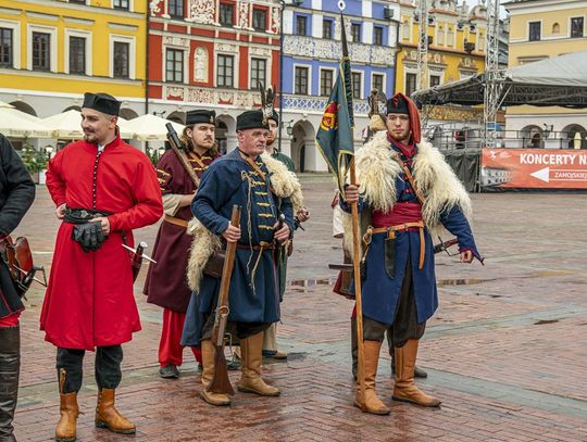 Szturm Twierdzy Zamość 2025. Tak werbowano do oddziałów na Rynku Wielkim [ZDJĘCIA]