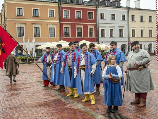 Szturm Twierdzy Zamość 2025. Tak werbowano do oddziałów na Rynku Wielkim [ZDJĘCIA]