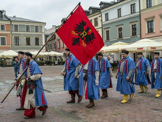 Szturm Twierdzy Zamość 2025. Tak werbowano do oddziałów na Rynku Wielkim [ZDJĘCIA]