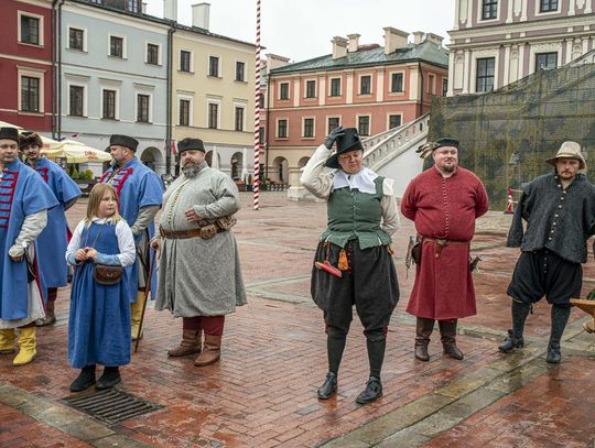 Szturm Twierdzy Zamość 2025. Tak werbowano do oddziałów na Rynku Wielkim [ZDJĘCIA]