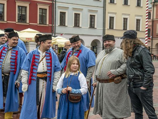 Szturm Twierdzy Zamość 2025. Tak werbowano do oddziałów na Rynku Wielkim [ZDJĘCIA]